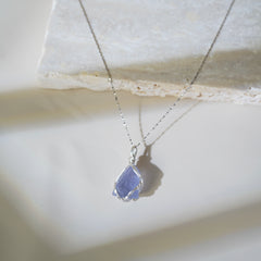 Handcrafted crystal jewelry for intuition and calm
