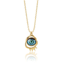 Evil Eye Pendant Necklace|For Protection, Balance & Personal Power - Auratract