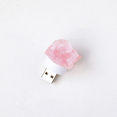 USB Crystal Stone Night Light - Auratract