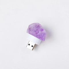 USB Crystal Stone Night Light - Auratract