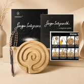 Wooden Finger Labyrinth | Mindful Meditation Tool for Calm Moments - Auratract