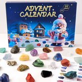 Christmas Crystal Raw Stone Advent Calendar Blind Box - Auratract