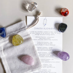 Crystal Healing Sets for Love, Calm, Abundance & Chakra Balance - Auratract