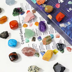 24-Day Mystery Crystal Gift Box for Christmas - Auratract