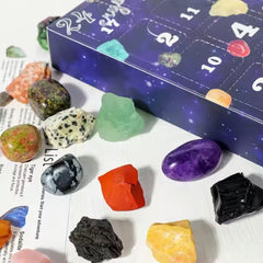 24-Day Mystery Crystal Gift Box for Christmas - Auratract