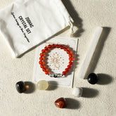 12 Zodiac Crystal Set – Healing & Birthstone Bracelets for All Signs - Auratract