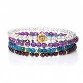 4-in-1 Energy Crystal Bracelet Set | Health & Wellbeing - Auratract