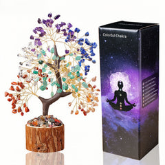 Chakra Crystal Tree | Feng Shui Decor & Energy Balancer - Auratract
