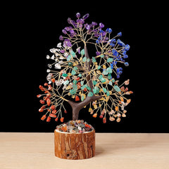 Chakra Crystal Tree | Feng Shui Decor & Energy Balancer - Auratract