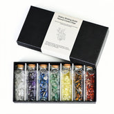 Chakra Crystal Tree of Life Wishing Bottles Set | Energy Healing - Auratract