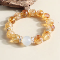 Natural Citrine Bracelet | Wealth & Success | Natural Healing - Auratract