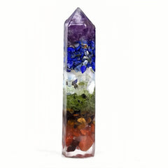 7 Chakra Crystal Tower | Energy Healing & Spiritual Balance - Auratract
