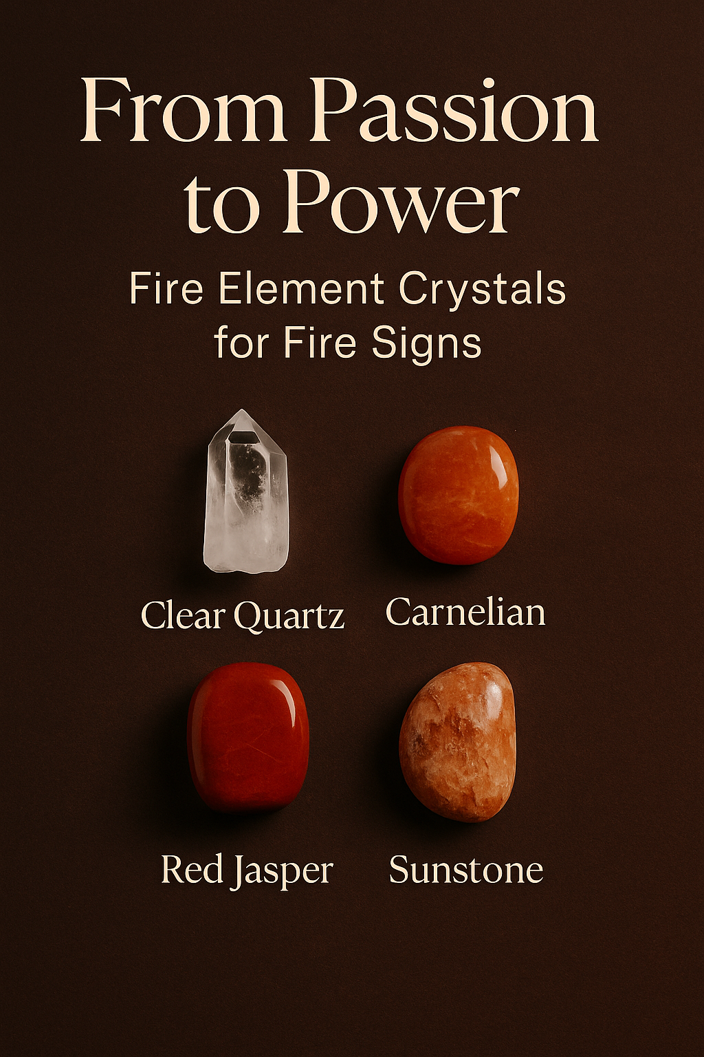 Fire Crystals for Aries, Leo & Sagittarius | Healing Energy Guide ...