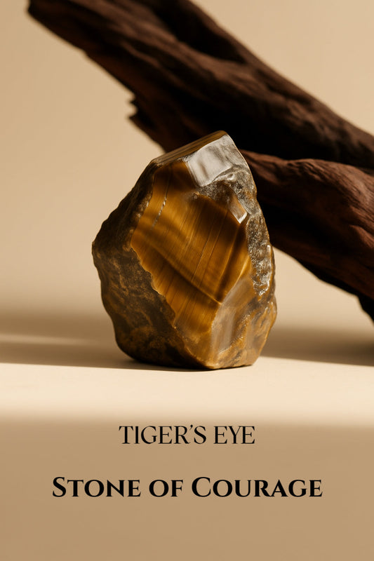 Tiger Eye crystal meaning as the Stone of Courage