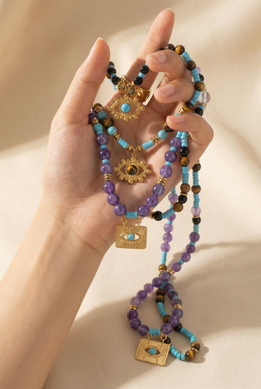 Can You Wear Evil Eye and Crystals Together?