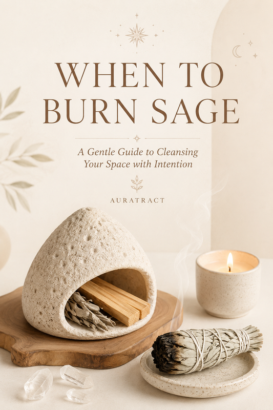 When to Burn Sage: A Gentle Guide to Cleansing Your Space with Intention