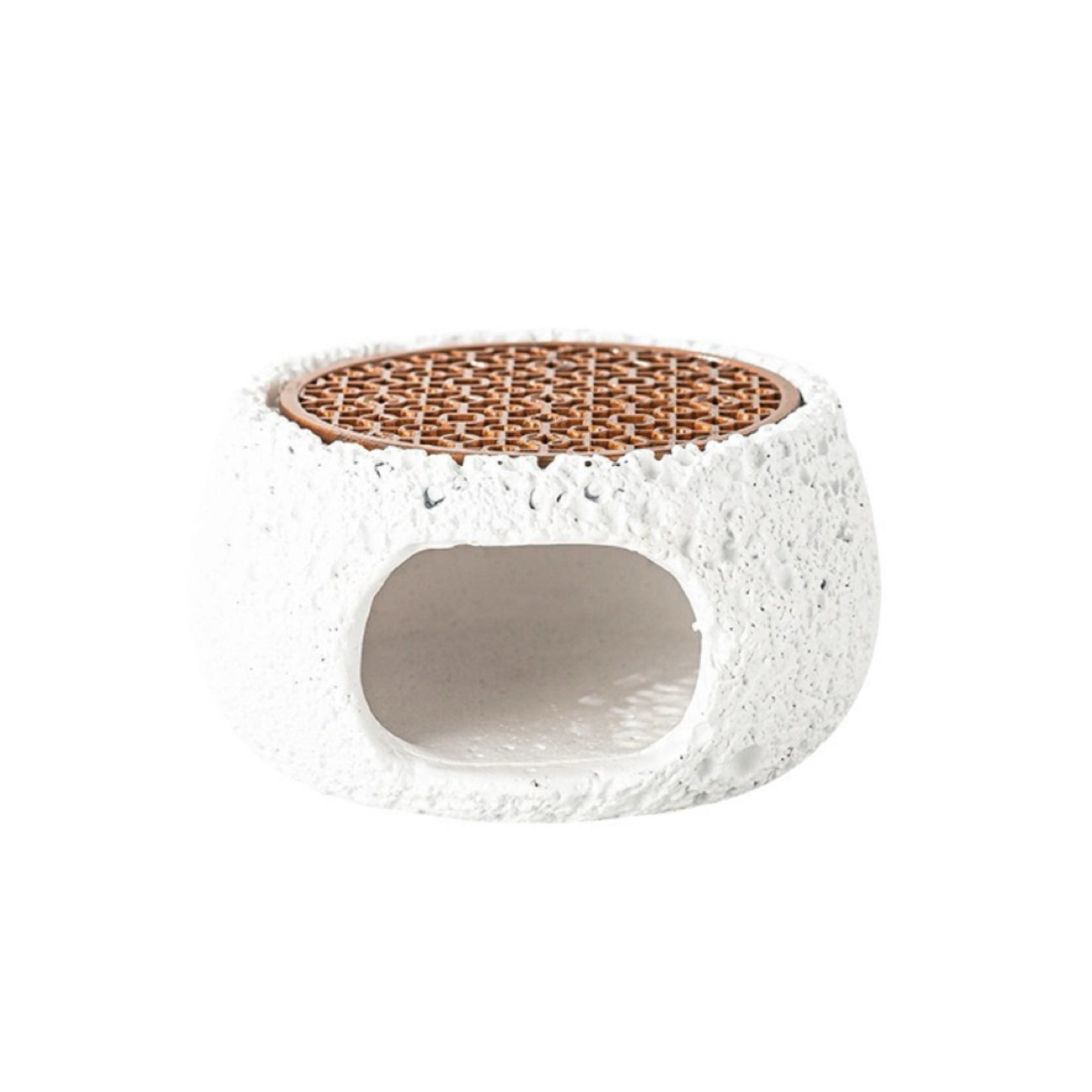 Nordic Crystal Cleansing Burner｜Sage & Palo Santo Smudge Holder - Auratract