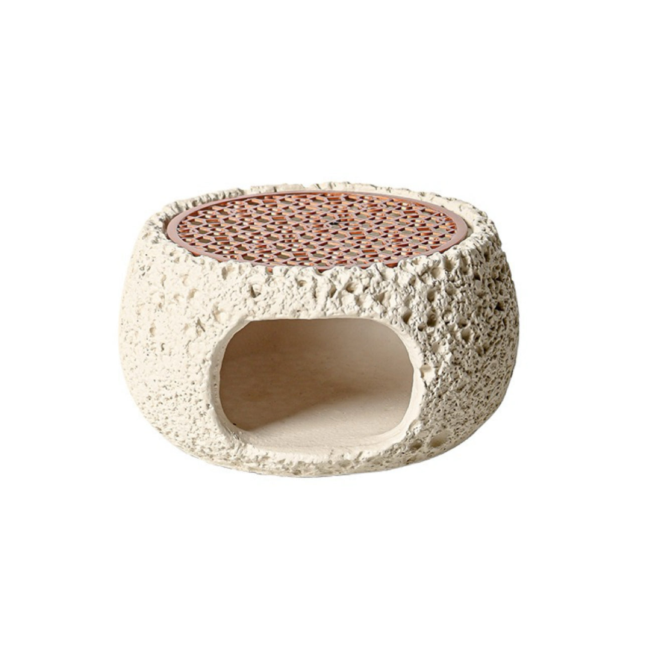Nordic Crystal Cleansing Burner｜Sage & Palo Santo Smudge Holder - Auratract