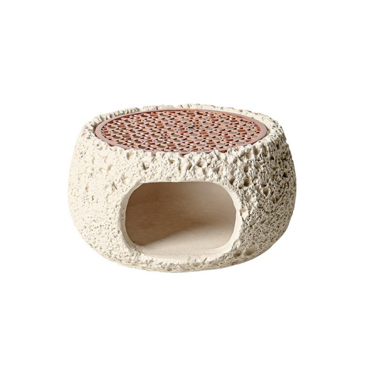 Nordic Crystal Cleansing Burner｜Sage & Palo Santo Smudge Holder - Auratract