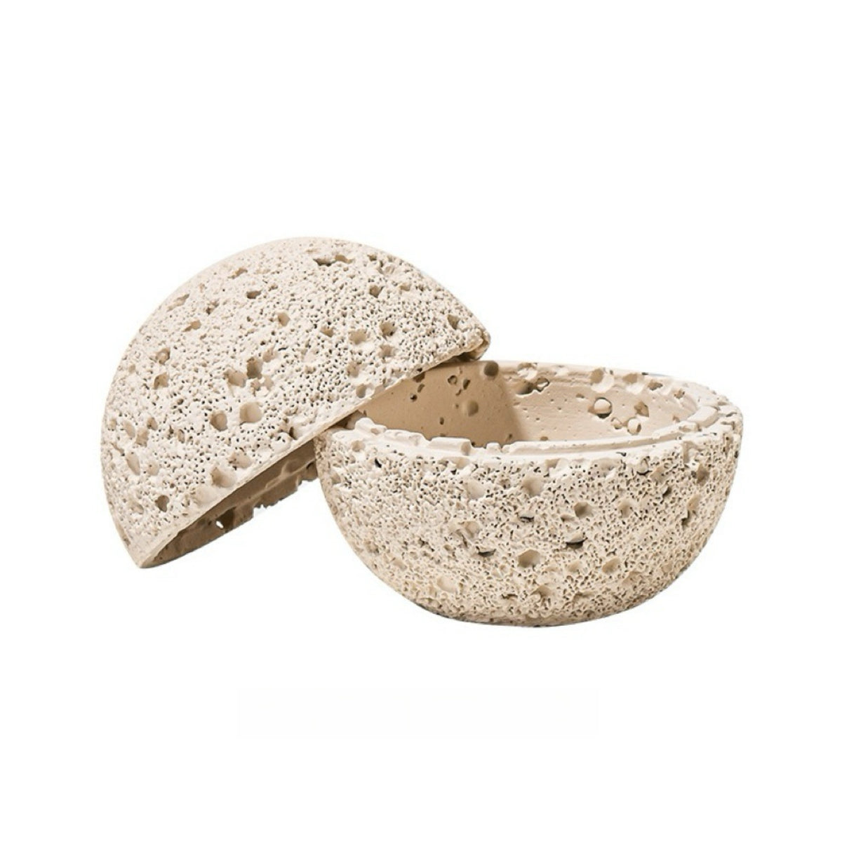 Volcanic Crystal Cleansing Bowl | Sage, Palo Santo & Charging Ritual