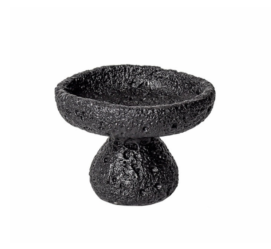 Nordic Crystal Cleansing Bowl｜Textured Cement Holder for Crystals & Home Décor - Auratract