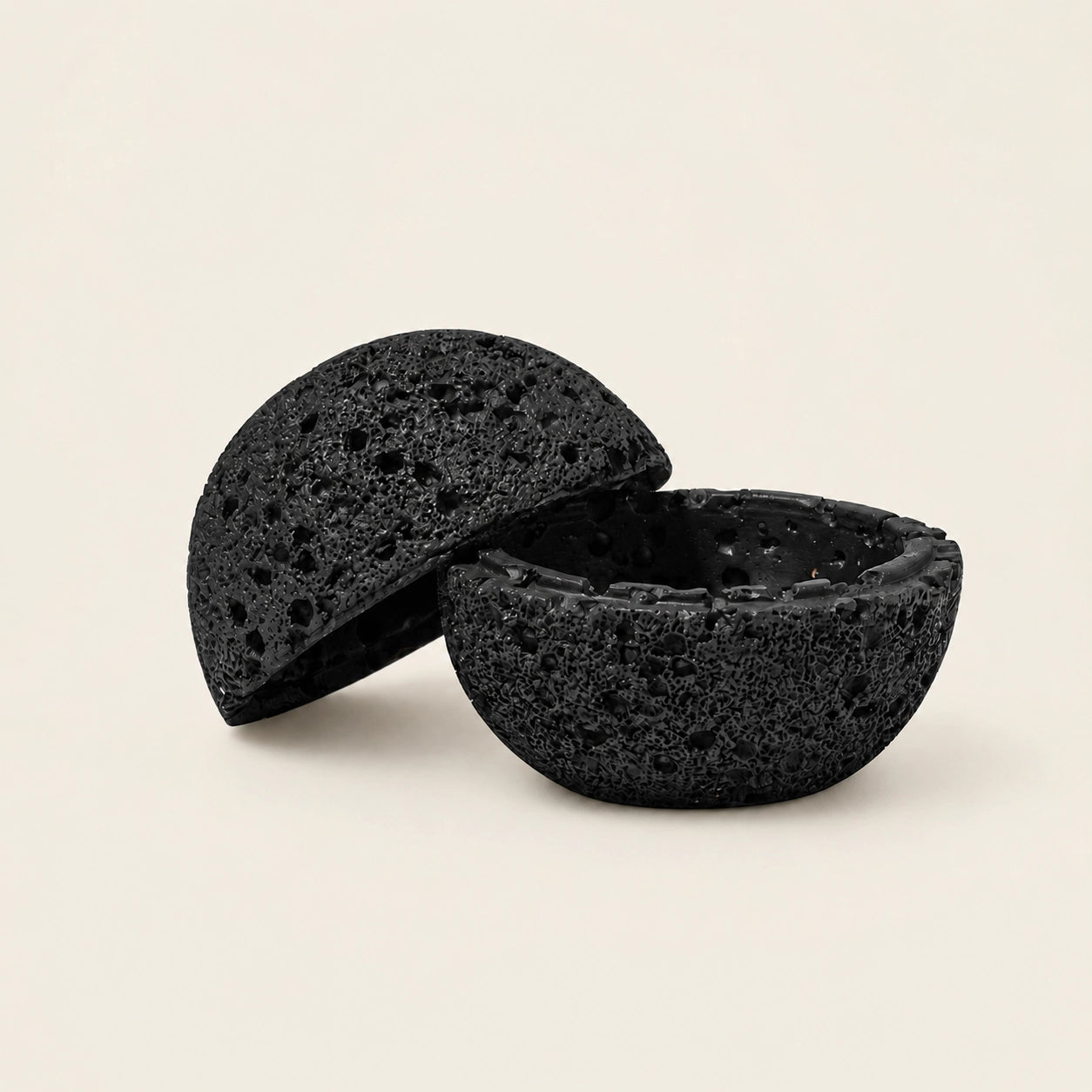 Volcanic Crystal Cleansing Bowl | Sage, Palo Santo & Charging Ritual - Auratract