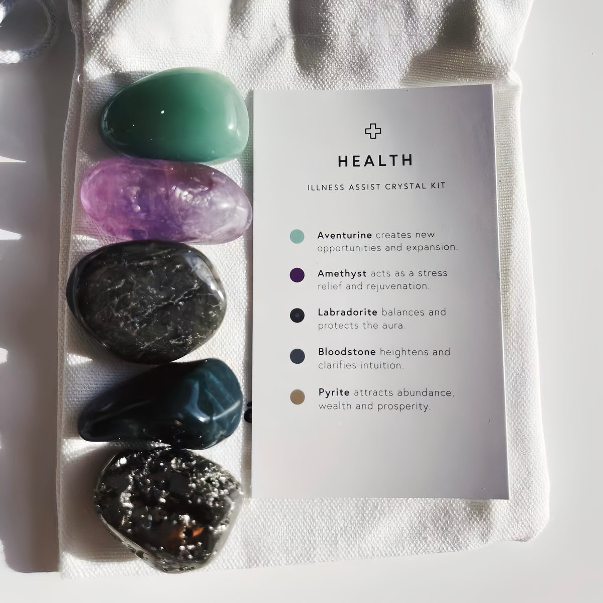 Happiness-Enhancing Healing Crystal Stone Set - Auratract