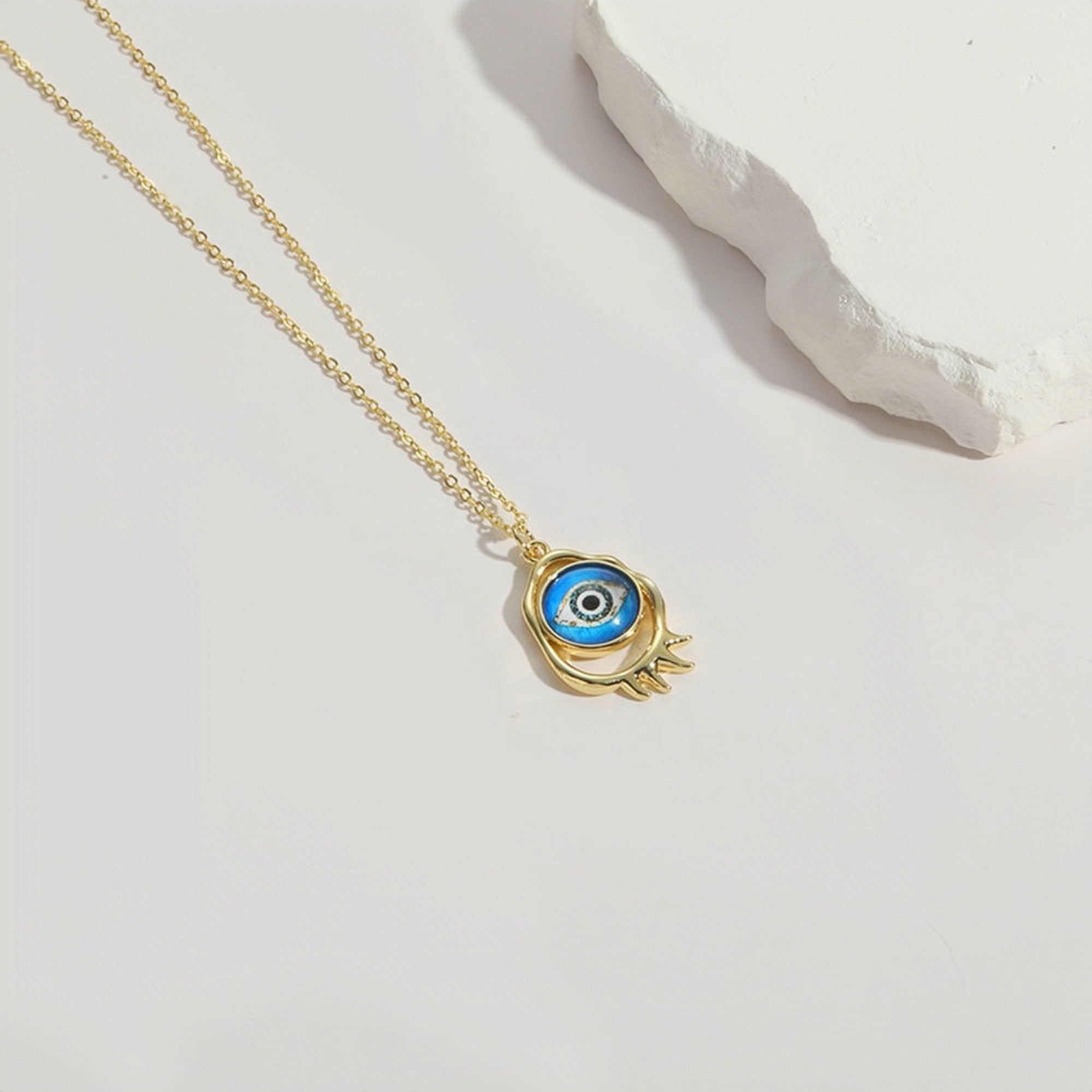 Evil Eye Pendant Necklace｜5 Styles of Spiritual Protection & Power - Auratract