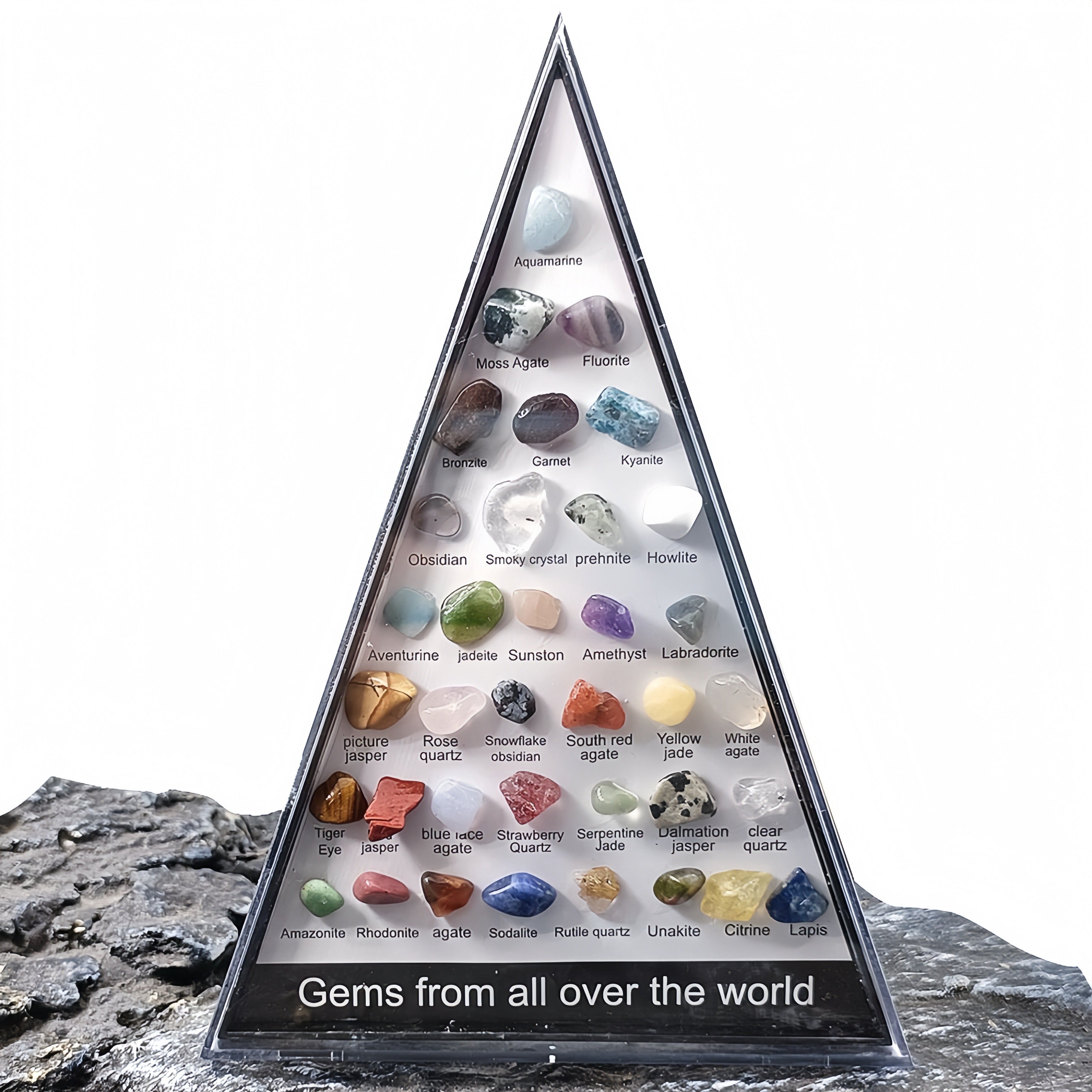 36 Natural Gemstone Collection Kit｜A Must-Have for Crystal Lovers - Auratract