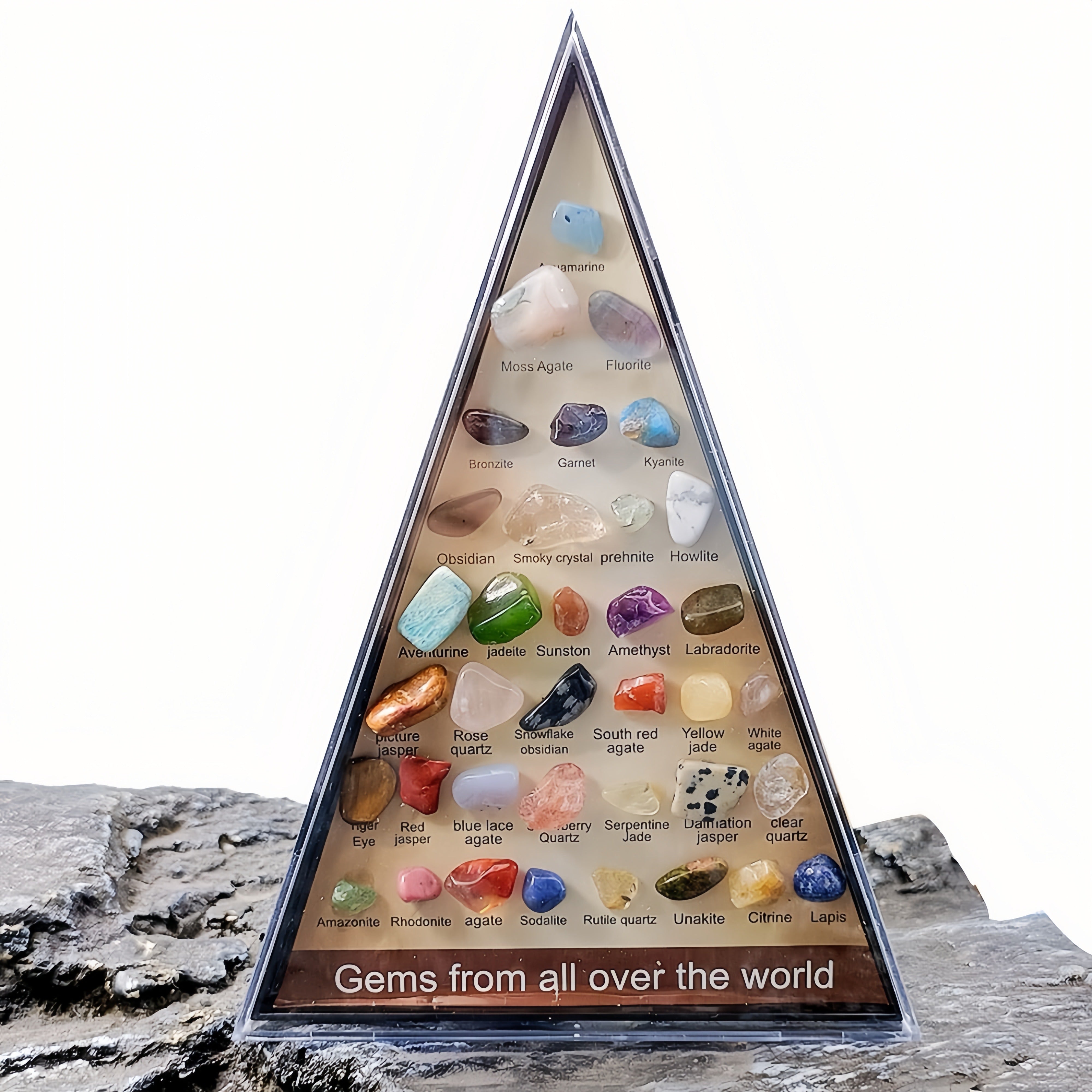 36 Natural Gemstone Collection Kit｜A Must-Have for Crystal Lovers - Auratract